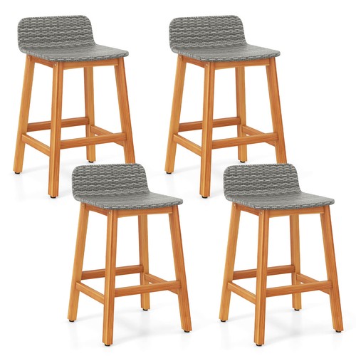 Solid acacia wood - solid, bar